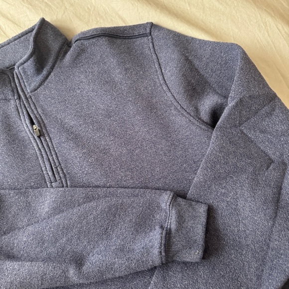 Navy blue PGA Tour half zip sweater - Picture 7 of 8